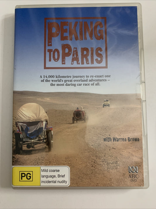 Peking To Paris (DVD) Warren Brown Region 4