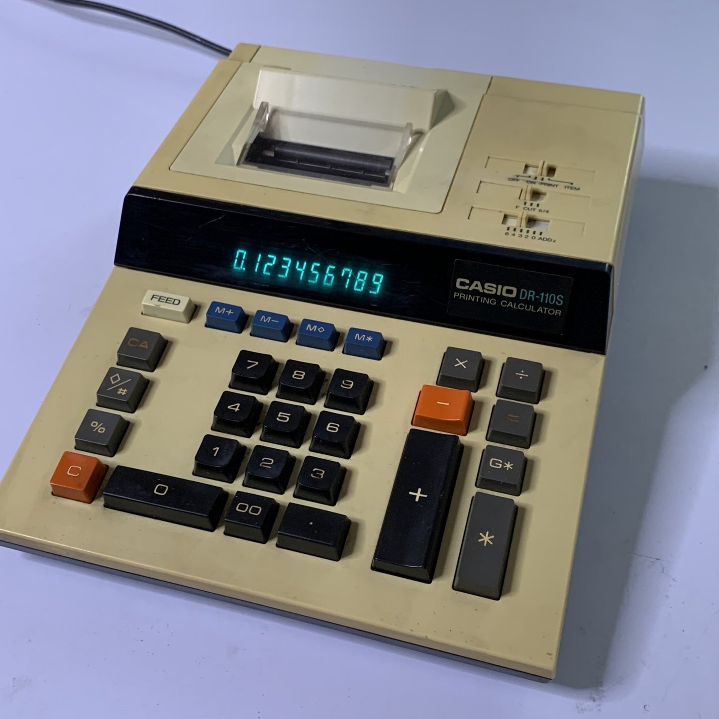 Casio Desktop Printing Calculator DR-110S