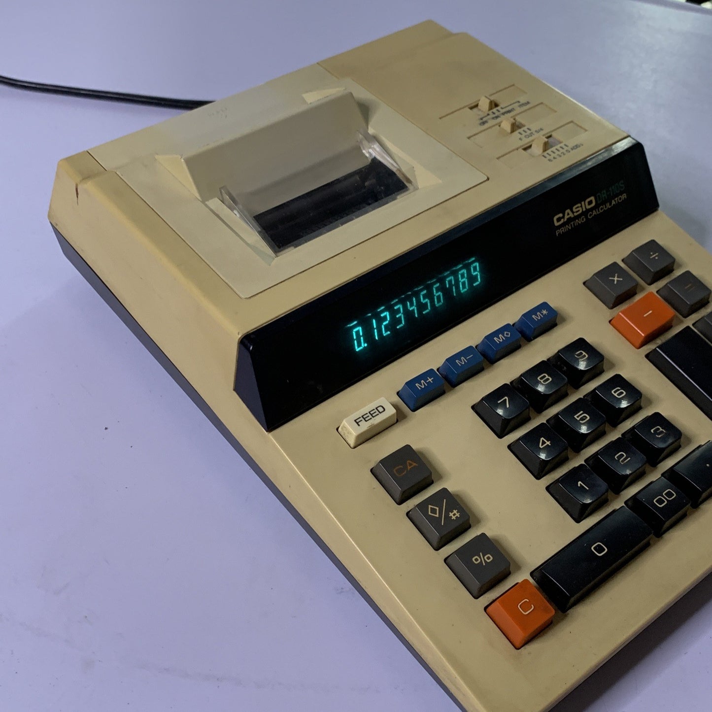 Casio Desktop Printing Calculator DR-110S