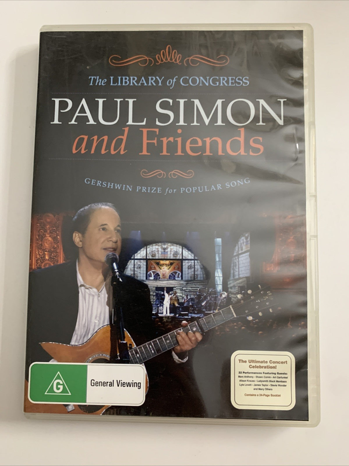 Paul Simon And Friends: The Library of Congress Gershwin Prize (DVD, 2009)
