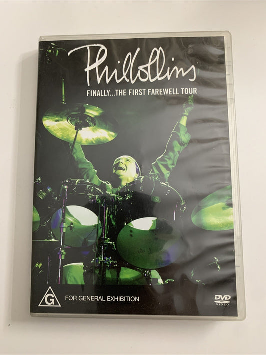 Phil Collins – Finally... The First Farewell Tour (DVD, 2004, 2-Disc) All Region