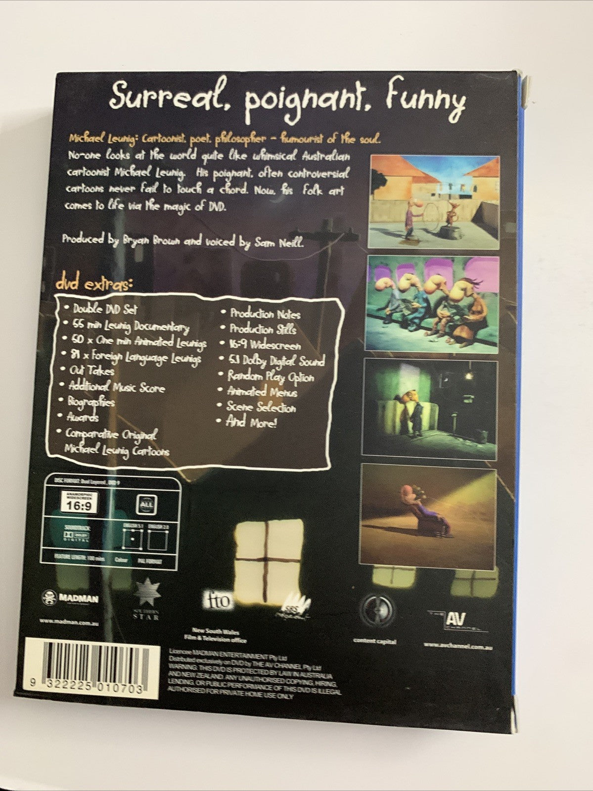 Leunig Animated : Collector's Edition (DVD, 2002, 2-Disc) All Regions