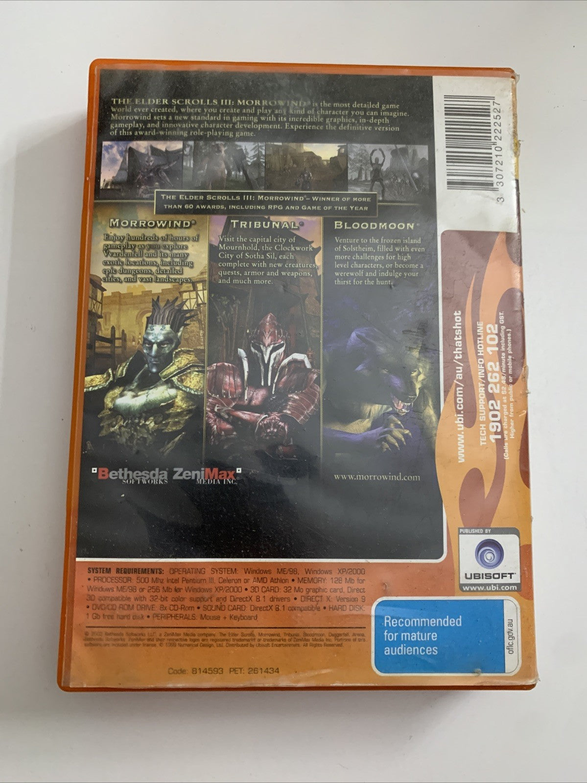 The Elder Scrolls III: Morrowind Game Of The Year Edition PC DVD-ROM Windows