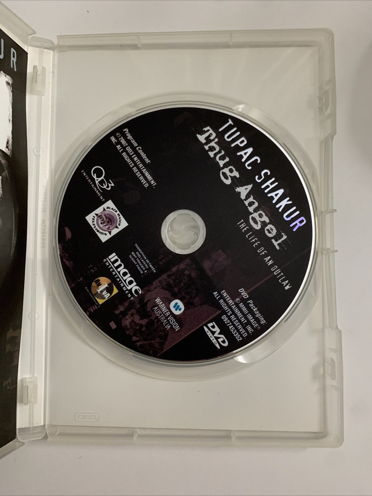 Tupac Shakur – Thug Angel: The Life Of An Outlaw (DVD, 2002) All Regions