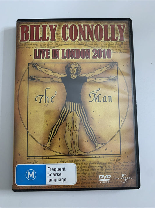 Billy Connolly : Live In London 2010 (DVD, 2010) Region 4 &2