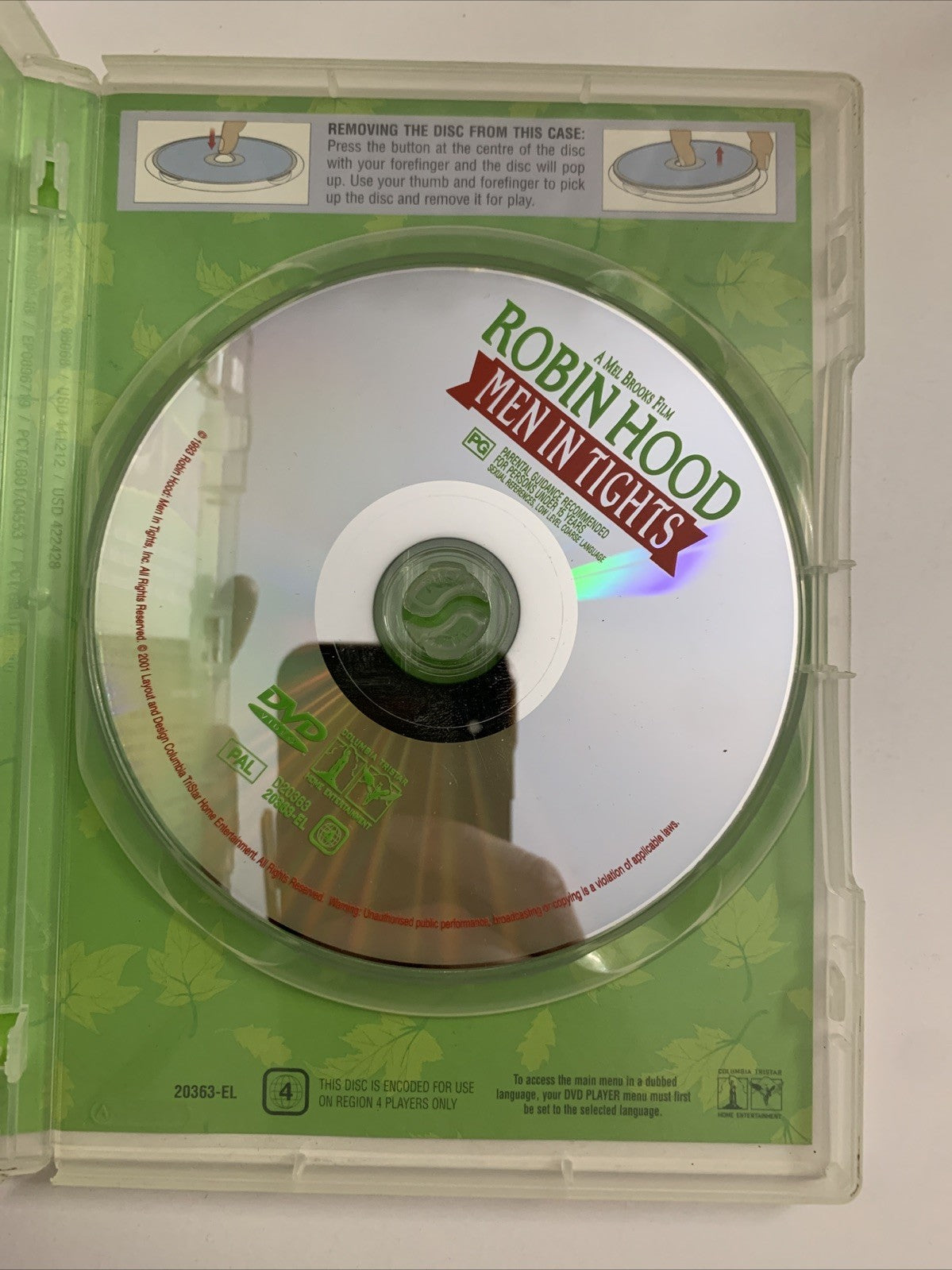 Robin Hood Men In Tights (DVD, 1993) Dave Chappelle, Isaac Hayes, Cary Elwes