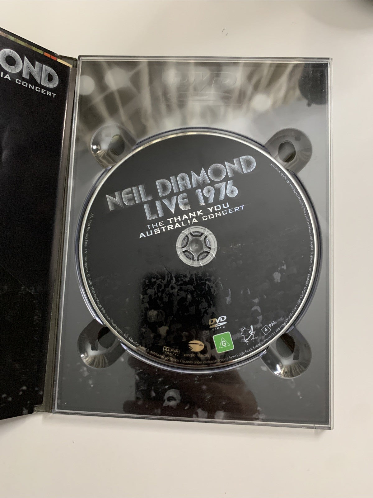 Neil Diamond : The Thank You Australia Concert Live 1976 Sydney (DVD) Region 4