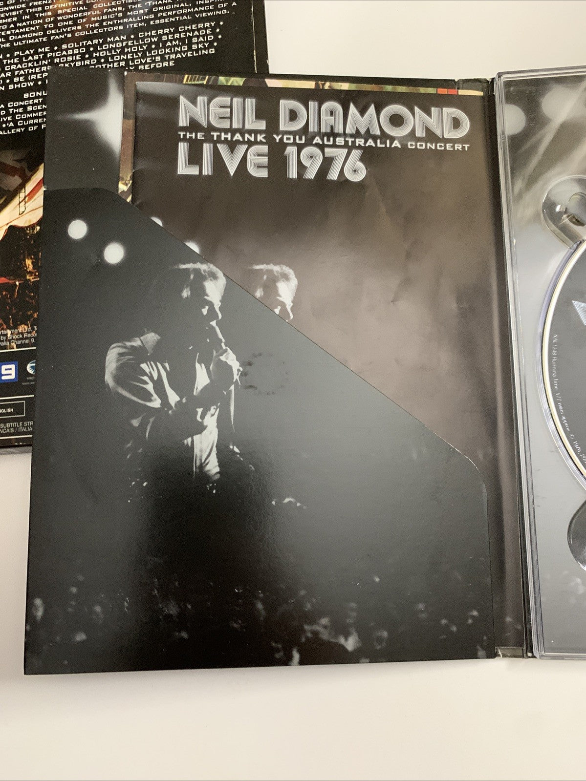 Neil Diamond : The Thank You Australia Concert Live 1976 Sydney (DVD) Region 4