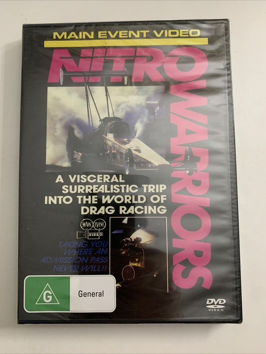 Nitro Warriors (DVD, 2000) Drag Racing All Regions NEW