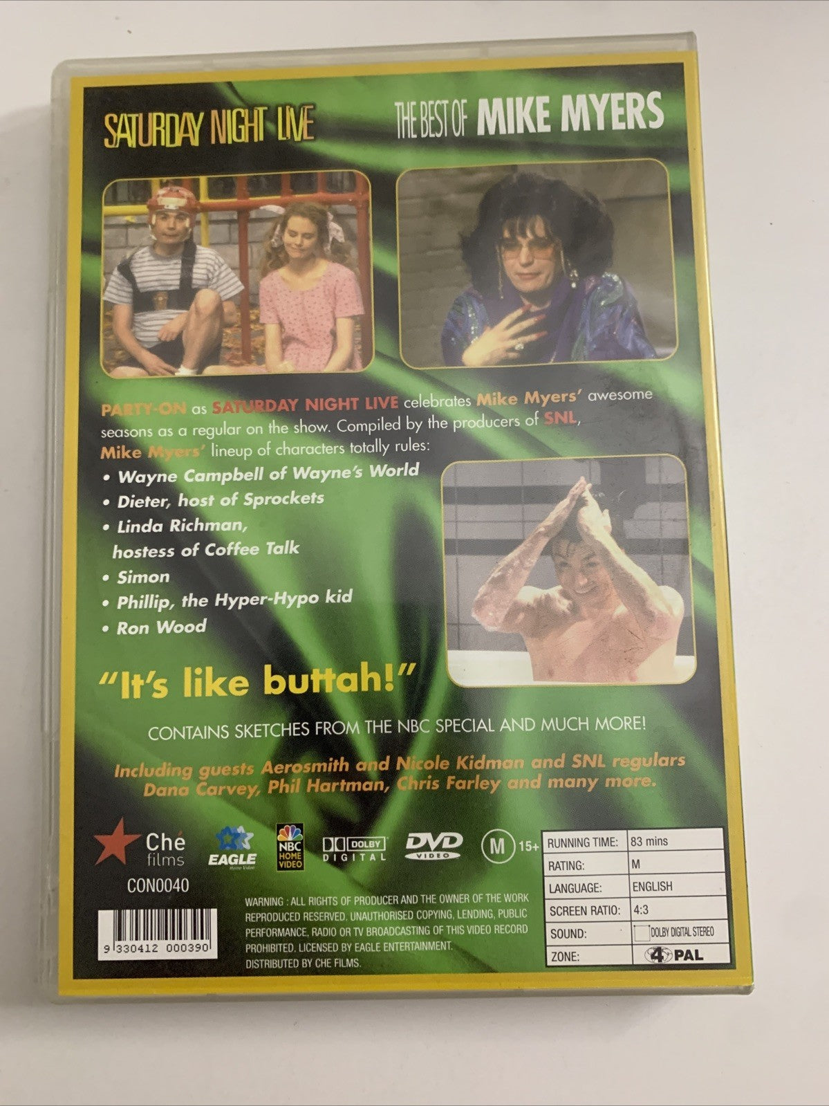 Saturday Night Live : Best Of Mike Myers (DVD, 1999) Region 4