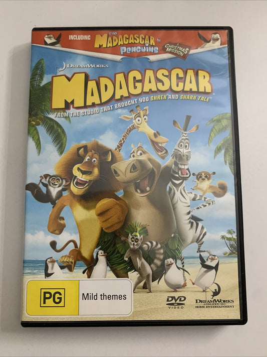 Madagascar (DVD, 2005) Dreamworks Animated Film Region 4
