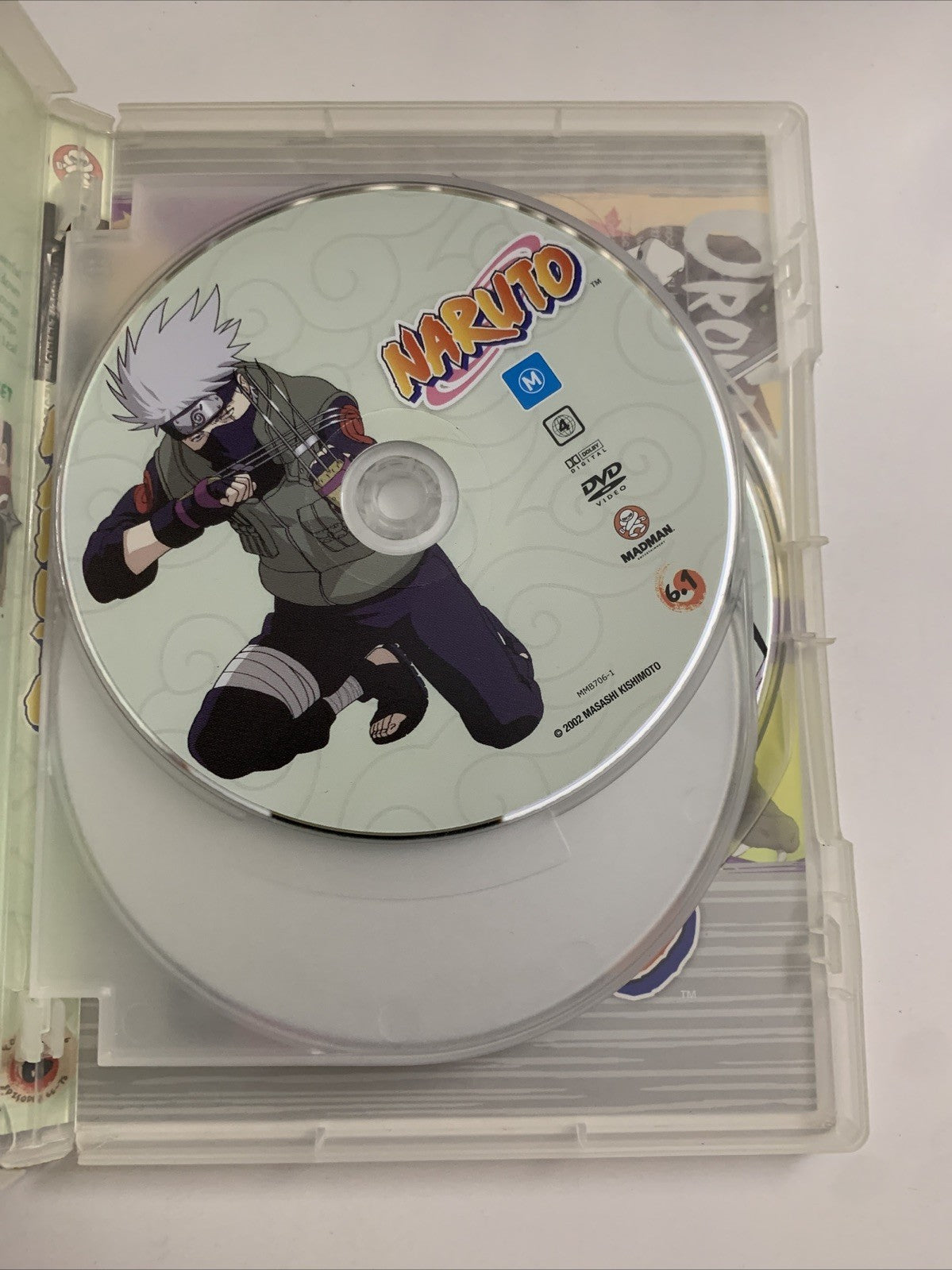 Naruto : Collection 6 Uncut (DVD, 2004, 3-Disc) Anime Region 4