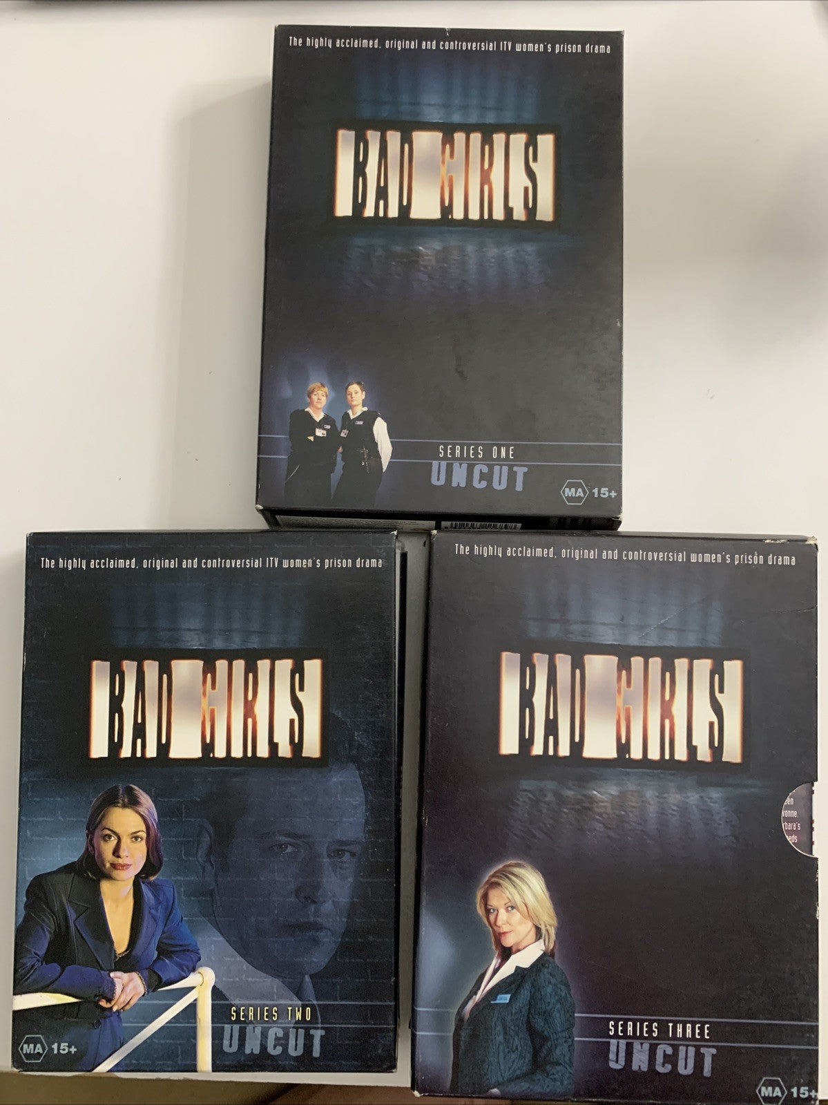 Bad Girls : Series 1, 2, 3 (DVD, 1999) Women's Prison Crime Drama Region 4
