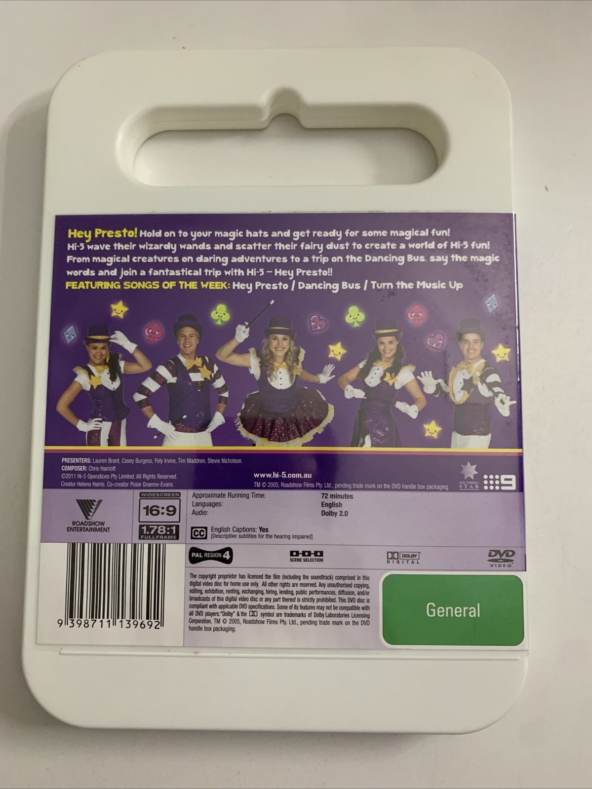 Hi-5 Hey Presto (DVD, 2010) Region 4