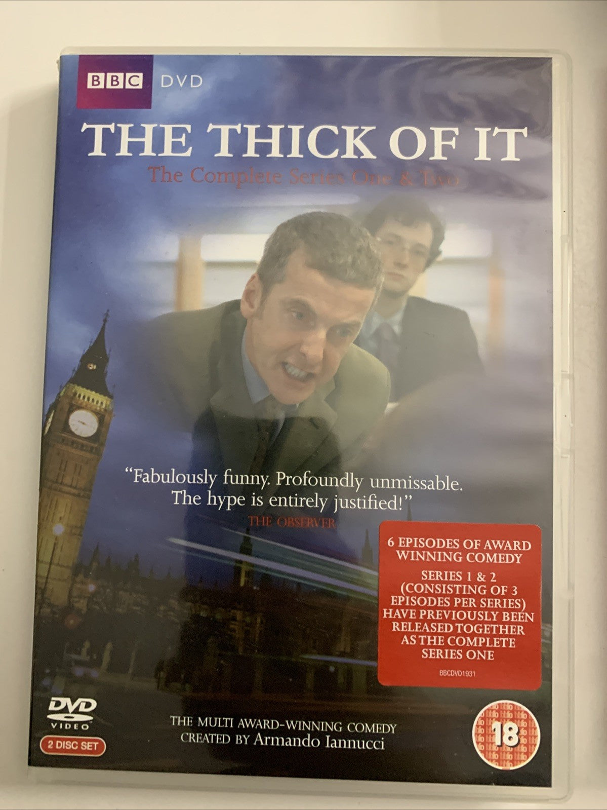 The Thick Of It: The Complete Series 1-3 & Specials (DVD, 2011) Region 4 &2