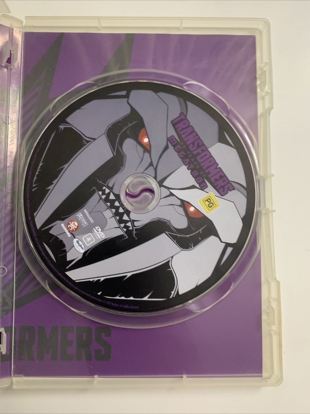 Transformers 30 Years Of Megatron (DVD, 2015) Animation Madman Region 4