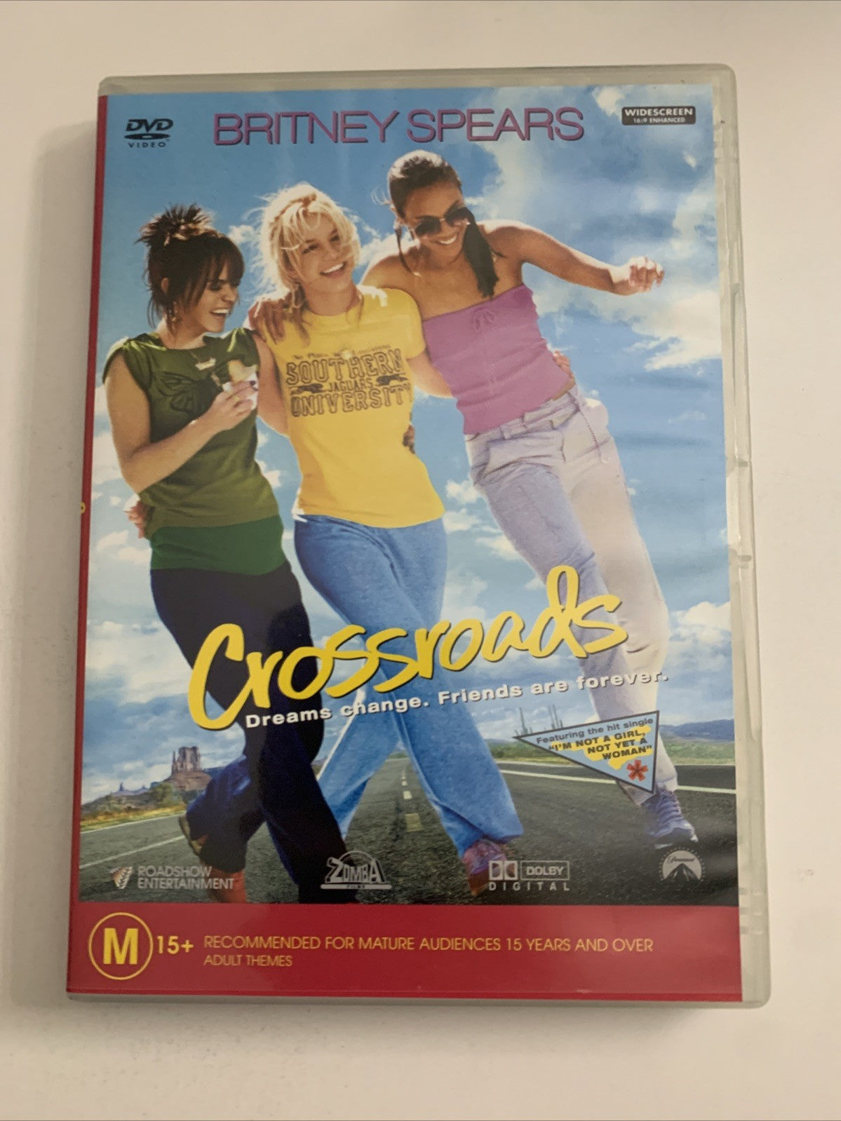 Crossroads (DVD, 2001) Dan Aykroyd, Justin Long, Britney Spears Region 4
