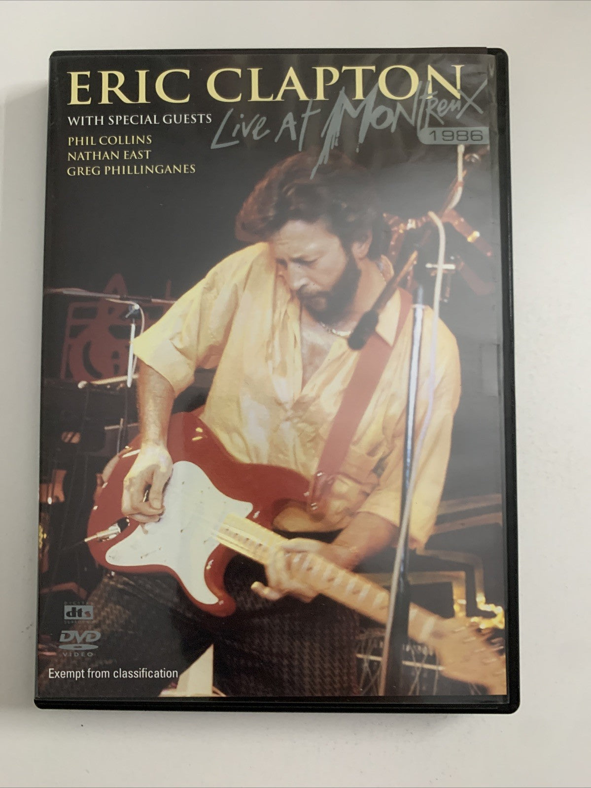Eric Clapton – Live At Montreux 1986 (DVD, 2006) All Regions NEW