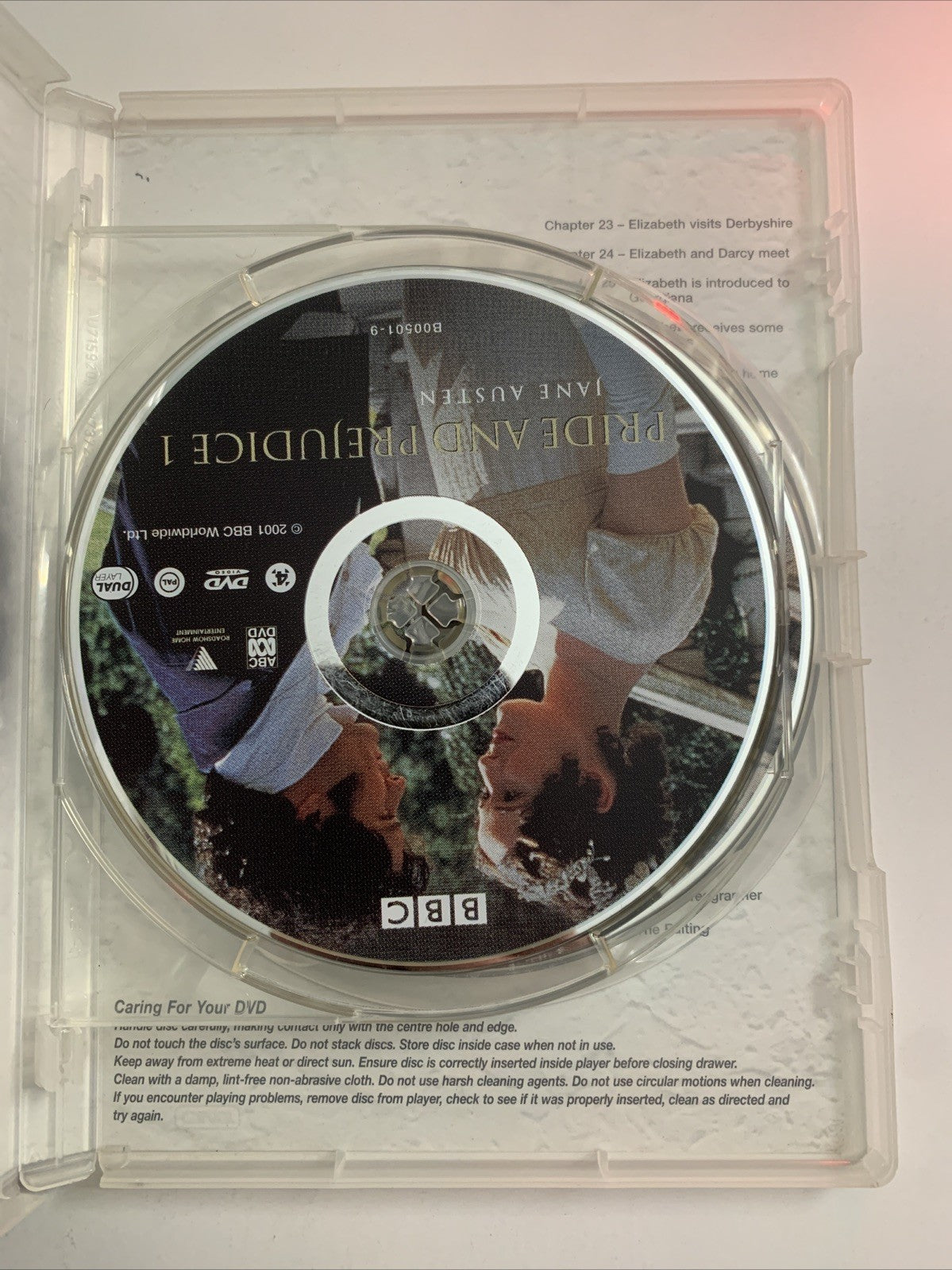 Pride And Prejudice (DVD, 1995) Jennifer Ehle, Colin Firth, Julie Sawalha Region 4