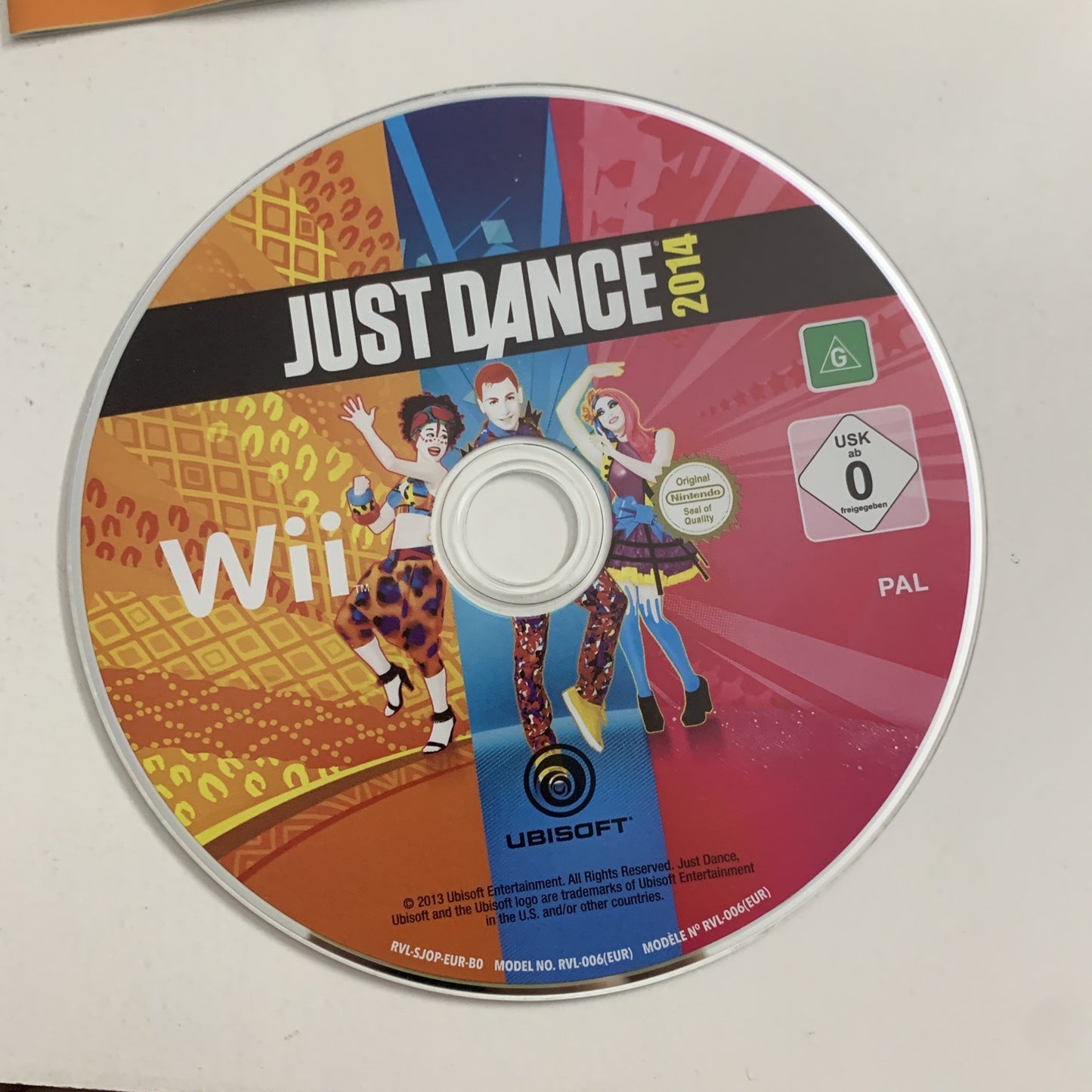 Just Dance 2014 Nintendo Wii PAL Game Complete