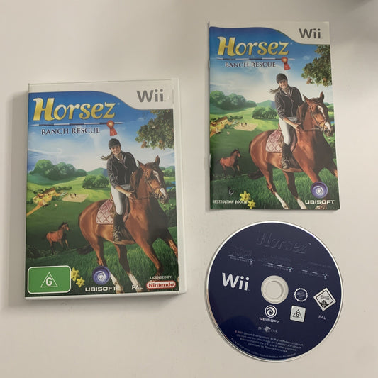Horsez: Ranch Rescue  Nintendo Wii PAL 2007 Game Complete