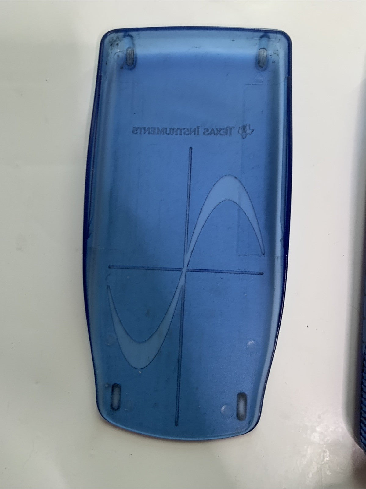 Texas Instruments TI-83 Plus Graphic Calculator Blue With Cover