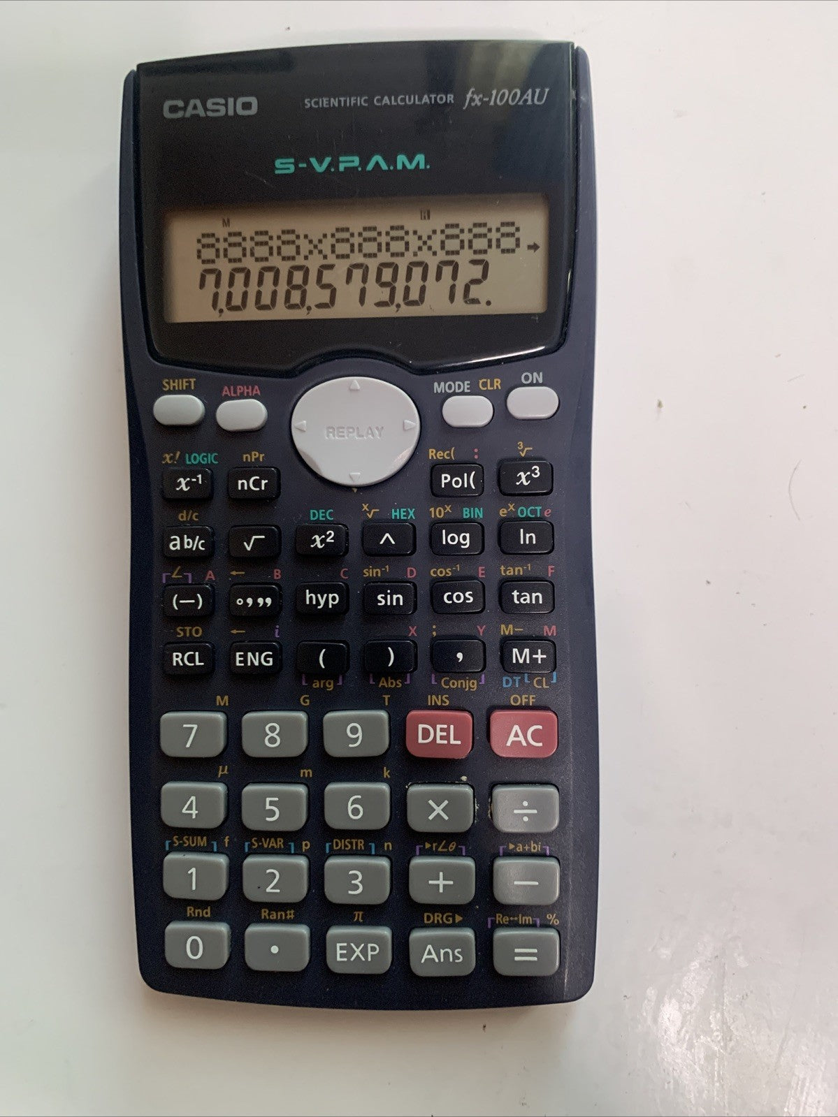 Casio Fx-100AU Scientific Calculator With Cover