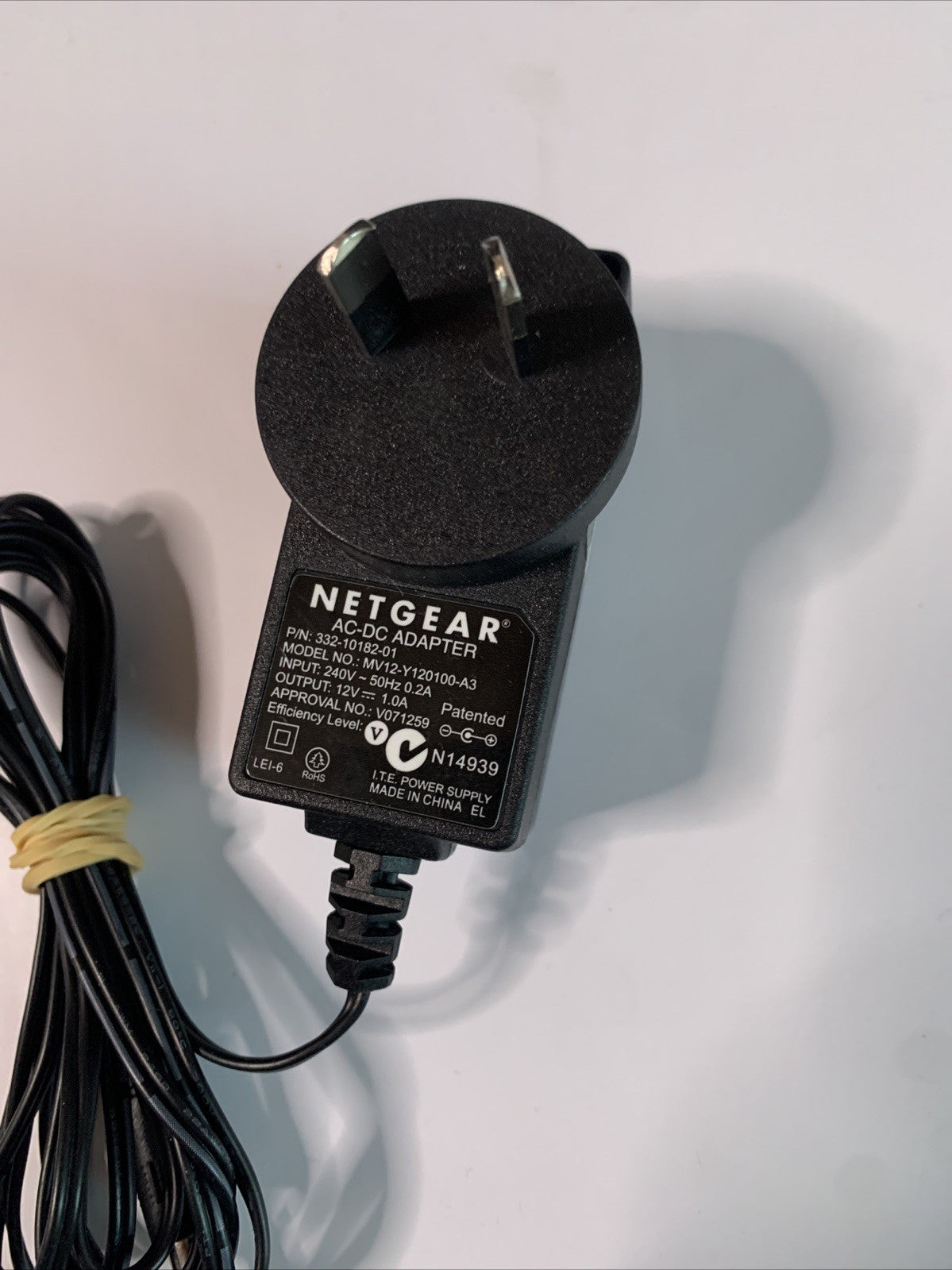 Genuine Netgear MV12-Y120100-A3 AC Adapter 12V 1A Power Supply For Router
