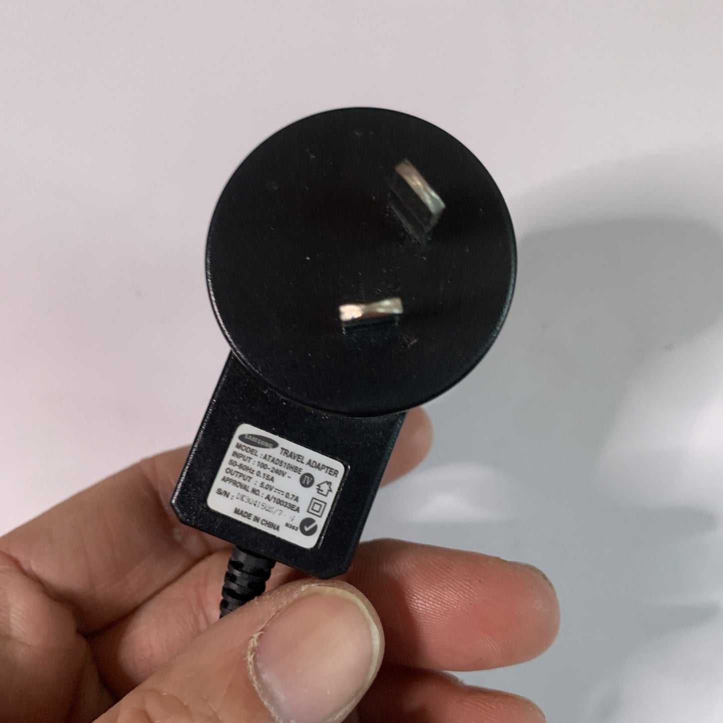 Genuine Samsung Travel Adapter 5V 0.7A ATADS10HBE For Vintage Samsung Mobile