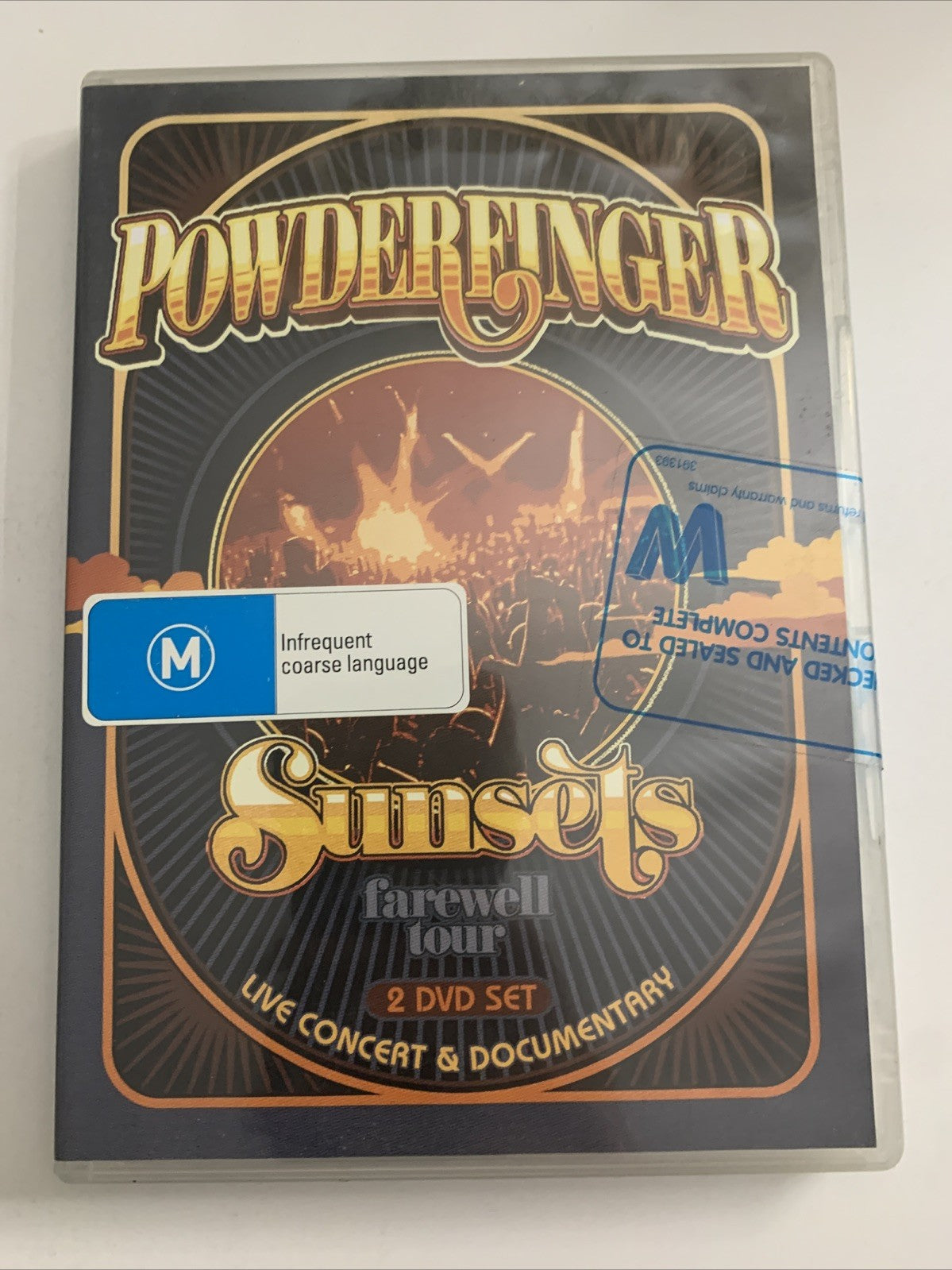 Powderfinger – Sunsets Farewell Tour (DVD, 2010) All Regions NEW