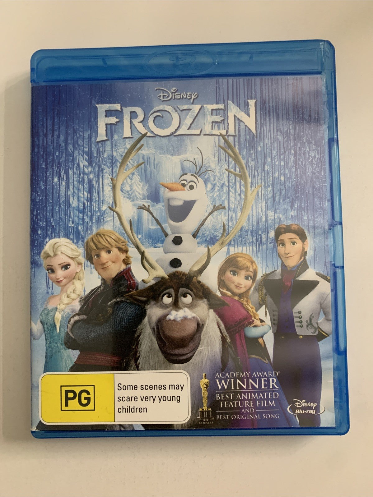 Frozen (Blu-ray, 2013) Disney Animated Movie All Regions