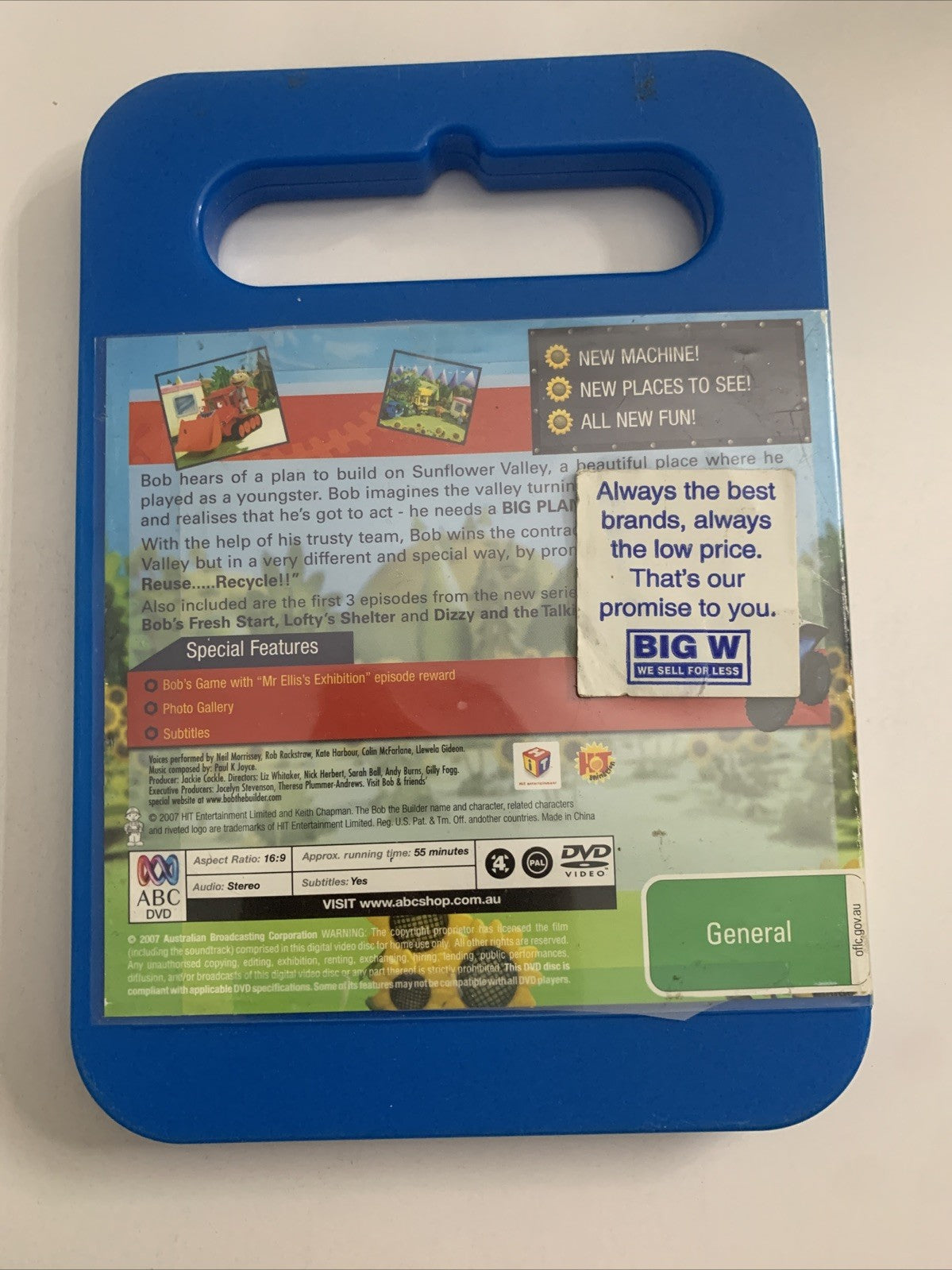 Bob The Builder : Bob's Big Plan (DVD, 2003) ABC Kids Region 4