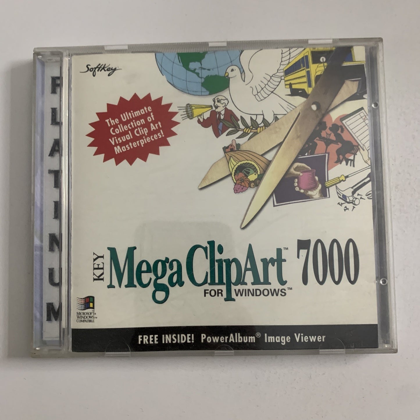 Key Mega Clipart 7000 For PC CD-ROM Windows