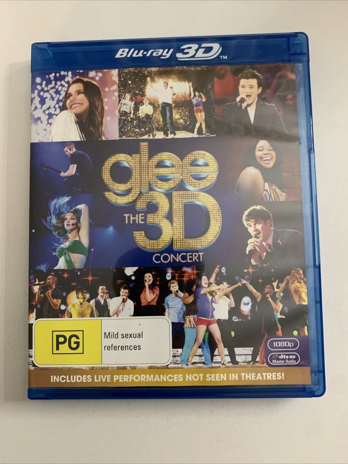 Glee The 3D Concert (Blu-ray, 2011) Region B