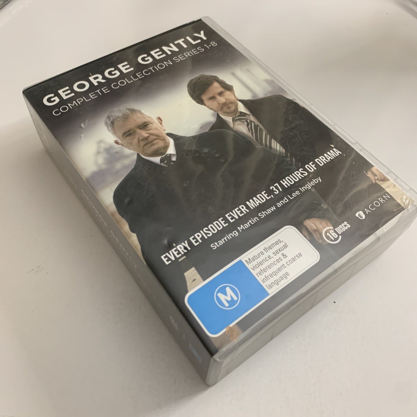 George Gently : Series 1-8  (DVD, 2017) Region 4 Missing 1 Disc