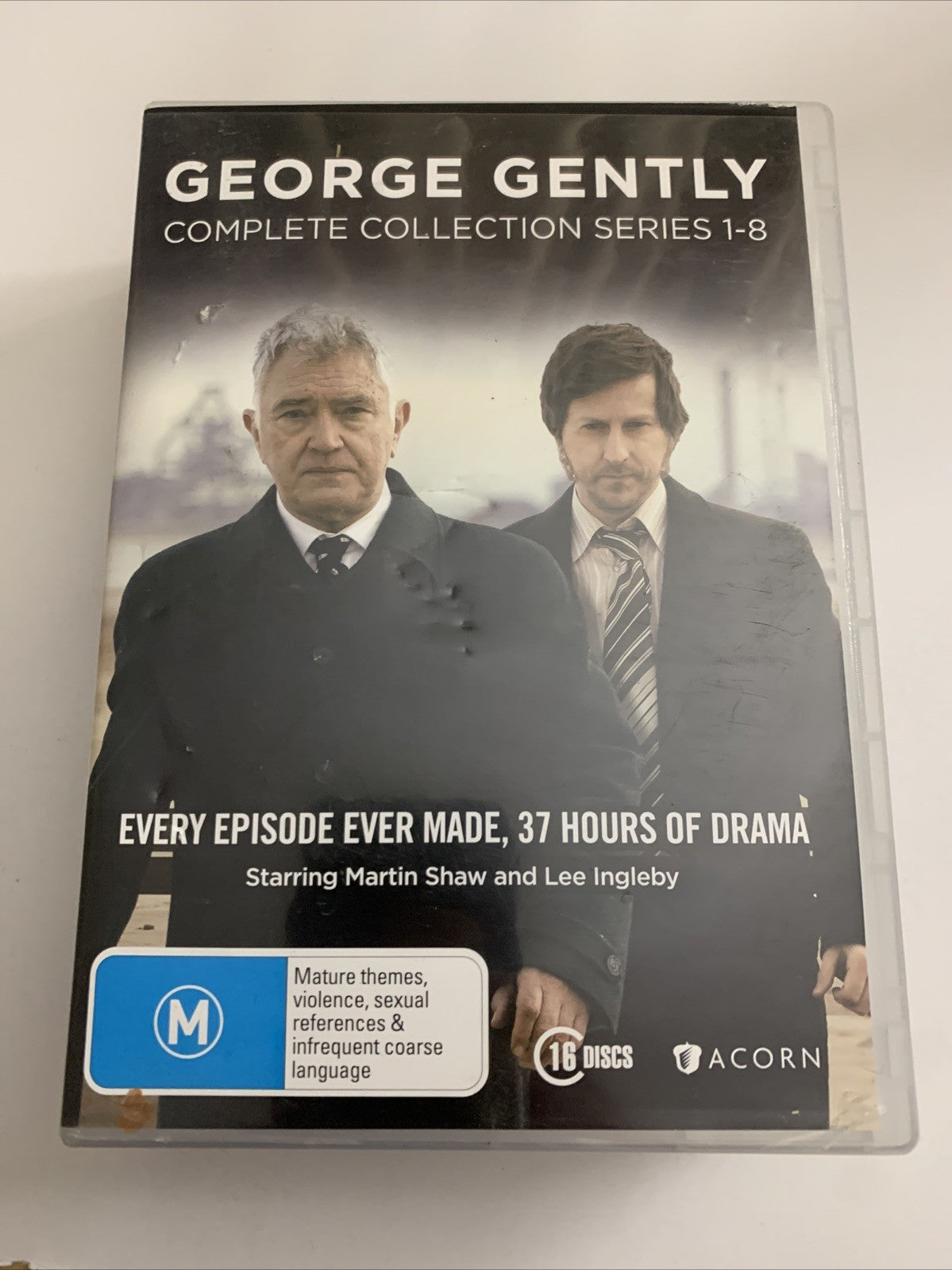 George Gently : Series 1-8  (DVD, 2017) Region 4 Missing 1 Disc