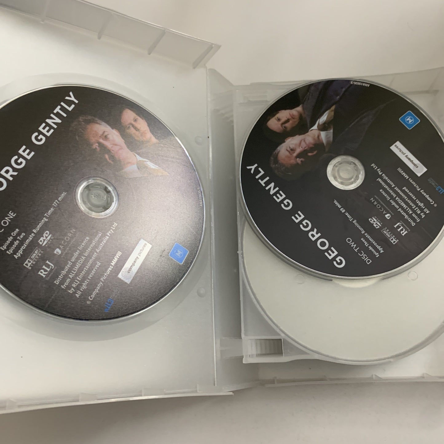 George Gently : Series 1-8  (DVD, 2017) Region 4 Missing 1 Disc