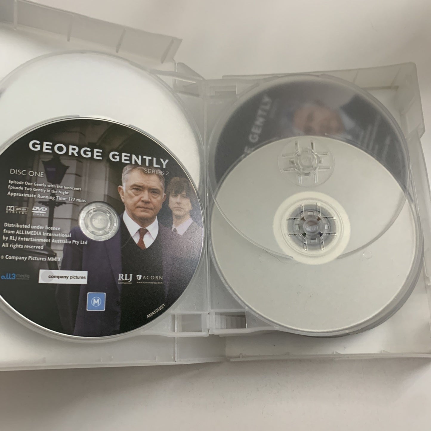 George Gently : Series 1-8  (DVD, 2017) Region 4 Missing 1 Disc