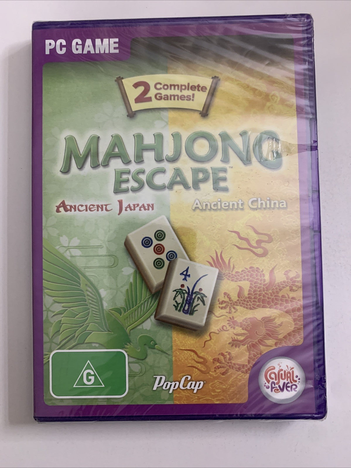 Mahjong Escape: Ancient Japan & China PC CD-ROM Windows Game NEW Sealed