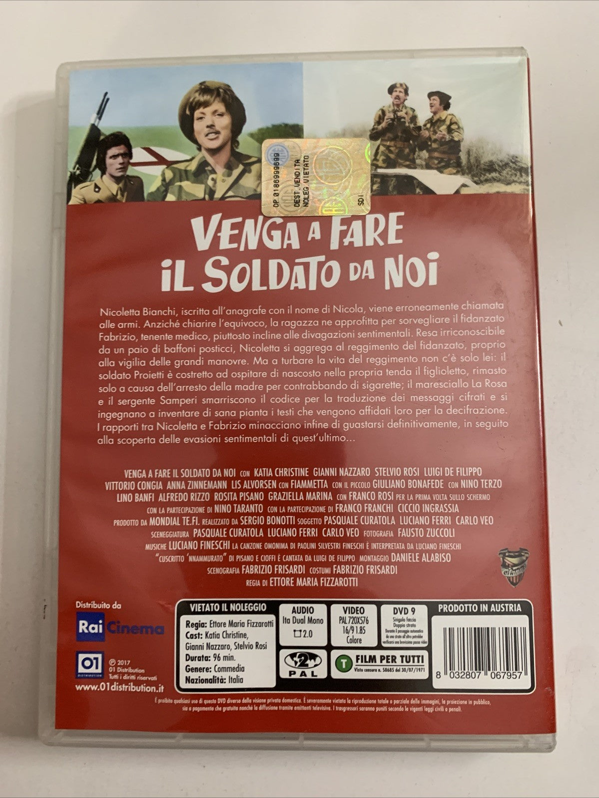 Venga A Fare Il Soldato Da Noi (DVD, 1971) Italian Film Region 2