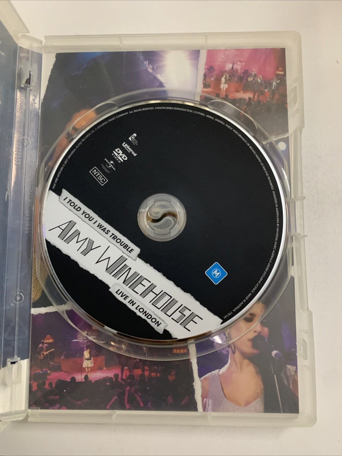 Amy Winehouse – I Told You I Was Trouble Live In London (DVD, 2007) All Regions
