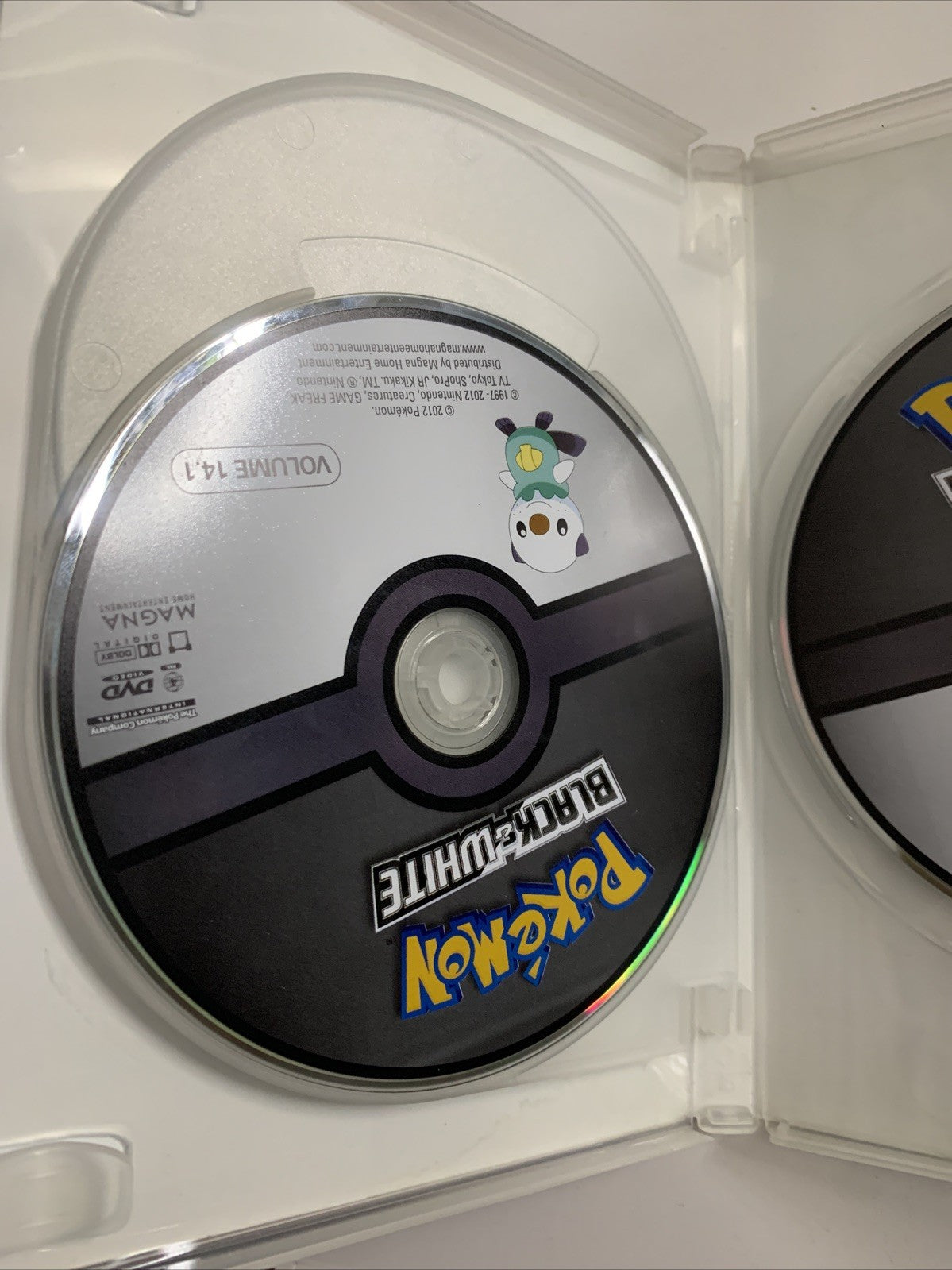 Pokemon Black & White : Season 14 Collection 1 (DVD, 2011) Anime Region 4