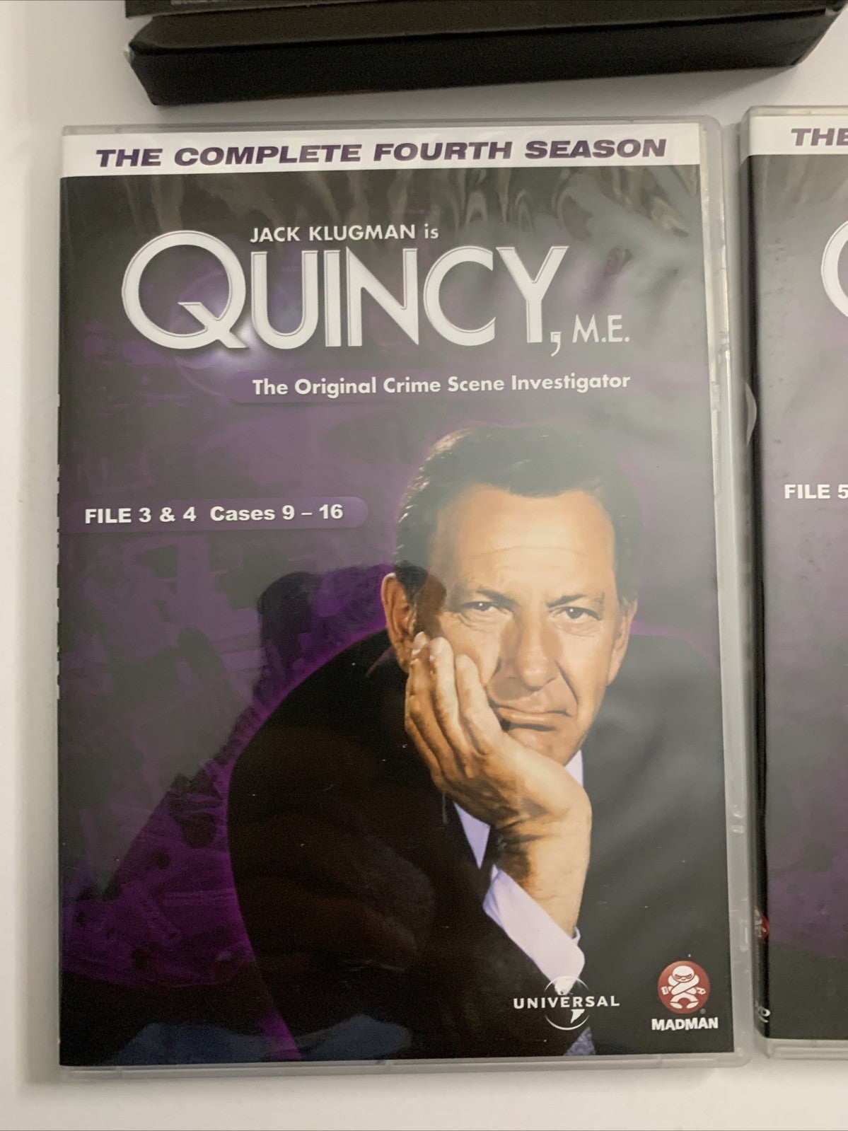 Quincy M.E. : Season 4 (DVD, 1978) Jack Klugman  Region 4