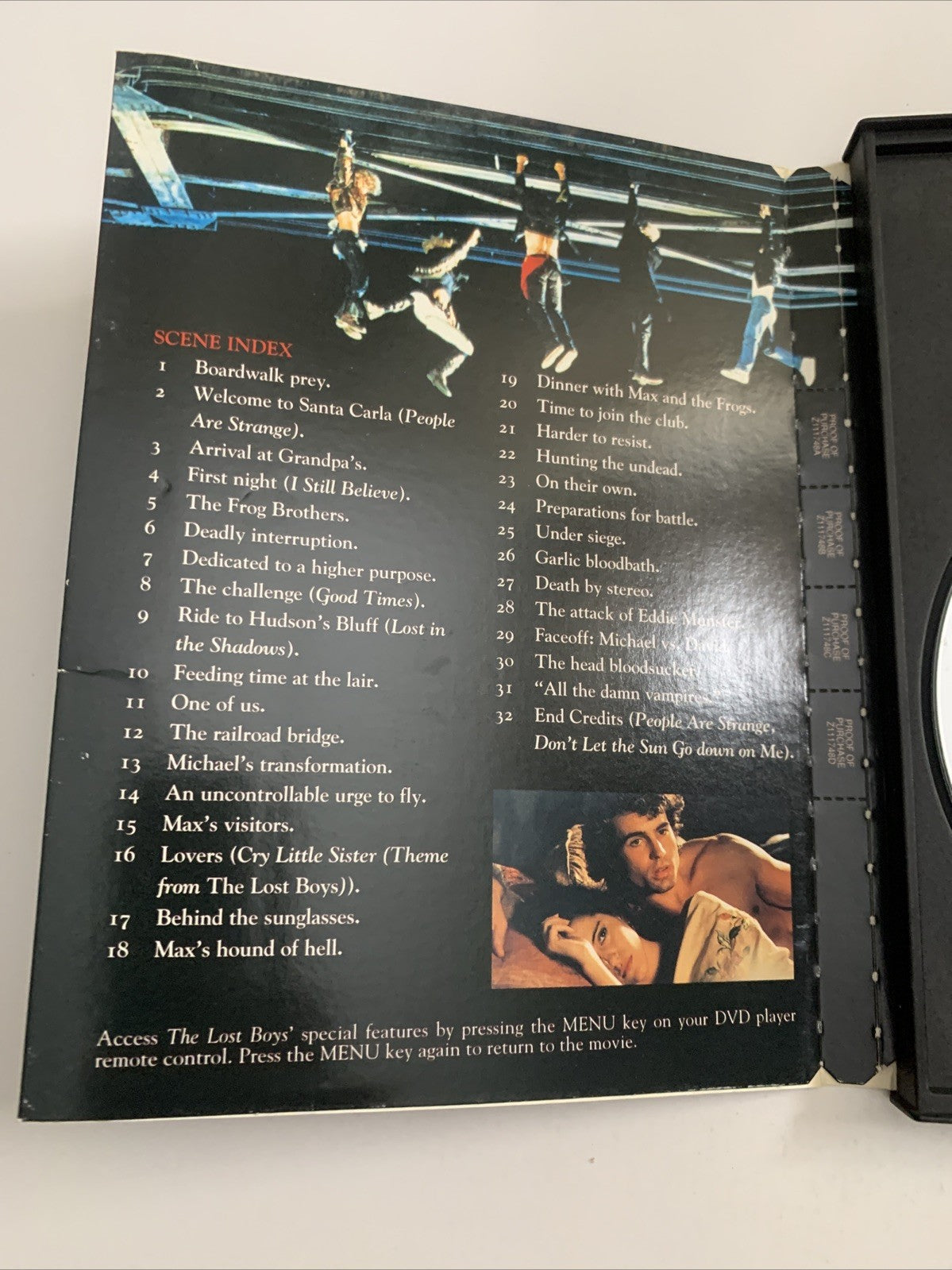 The Lost Boys (DVD, 1987) Corey Feldman, Kiefer Sutherland  Region 2