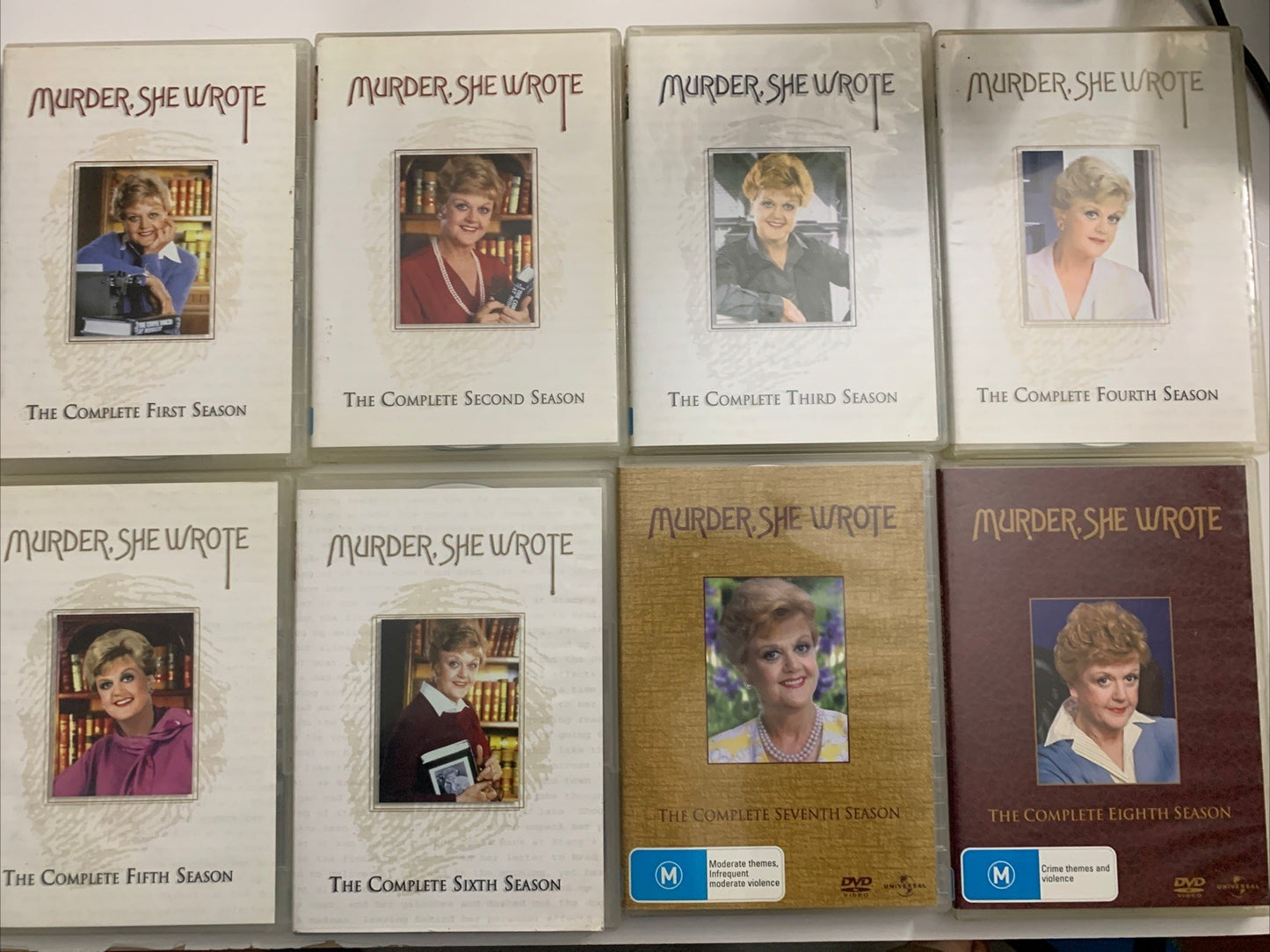 Murder, She Wrote : Season 1 - 8 (DVD, 1984) Missing 1 disc Region 4