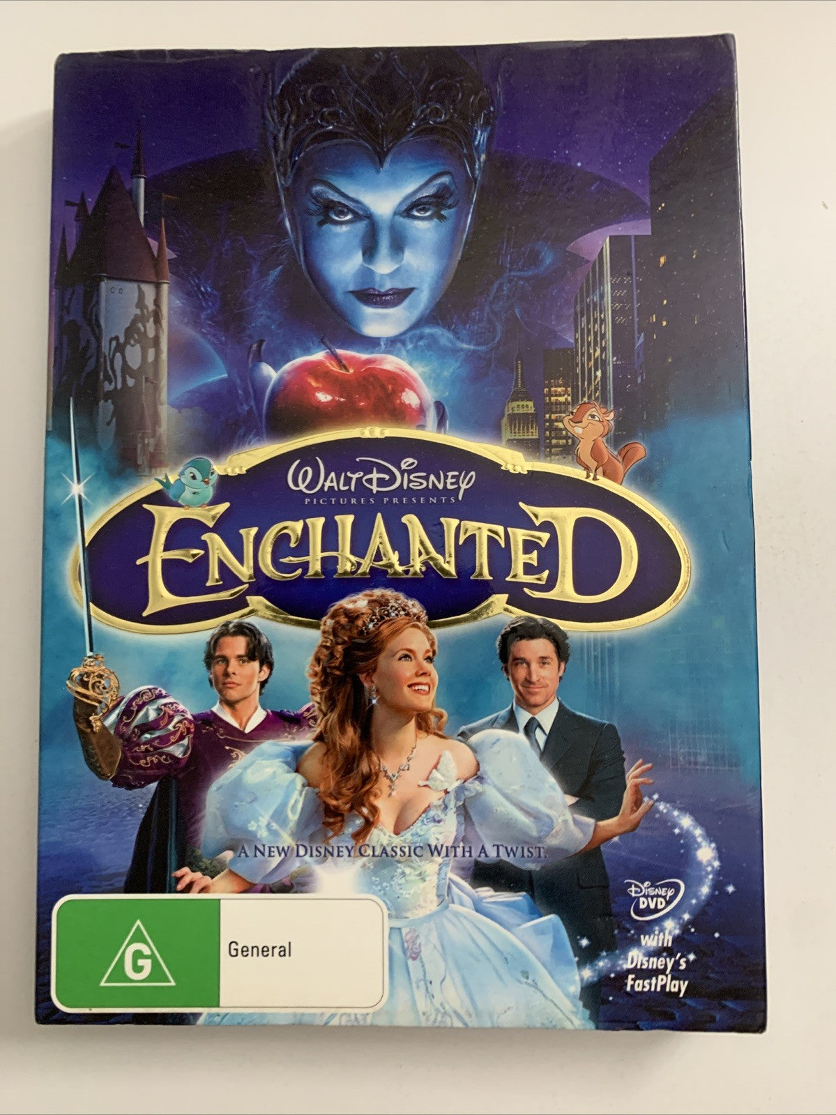 Enchanted (DVD, 2007) Amy Adams Disney Film Region 4