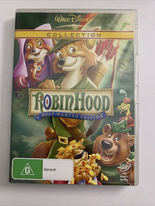 Robin Hood (Special Edition, DVD, 1973) Disney Animation Region 4