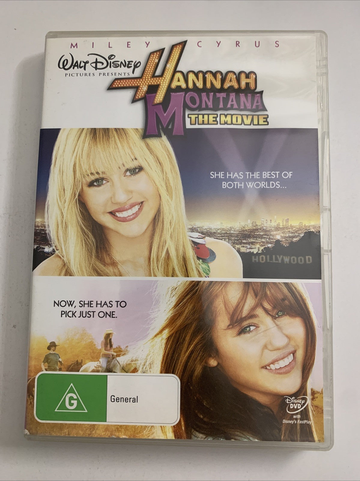 Hannah Montana The Movie (DVD, 2009) Miley Cyrus, Taylor Swift Region 4