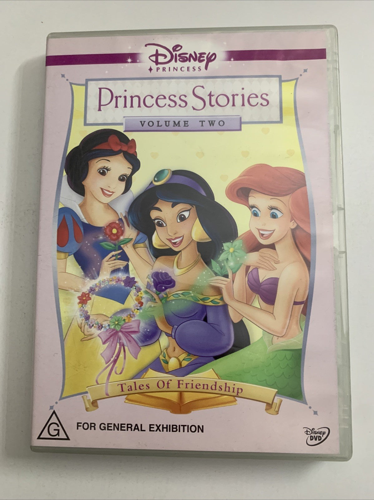 Princess Stories: Tales of Friendship : Vol 2 (DVD, 2005) Disney Region 4