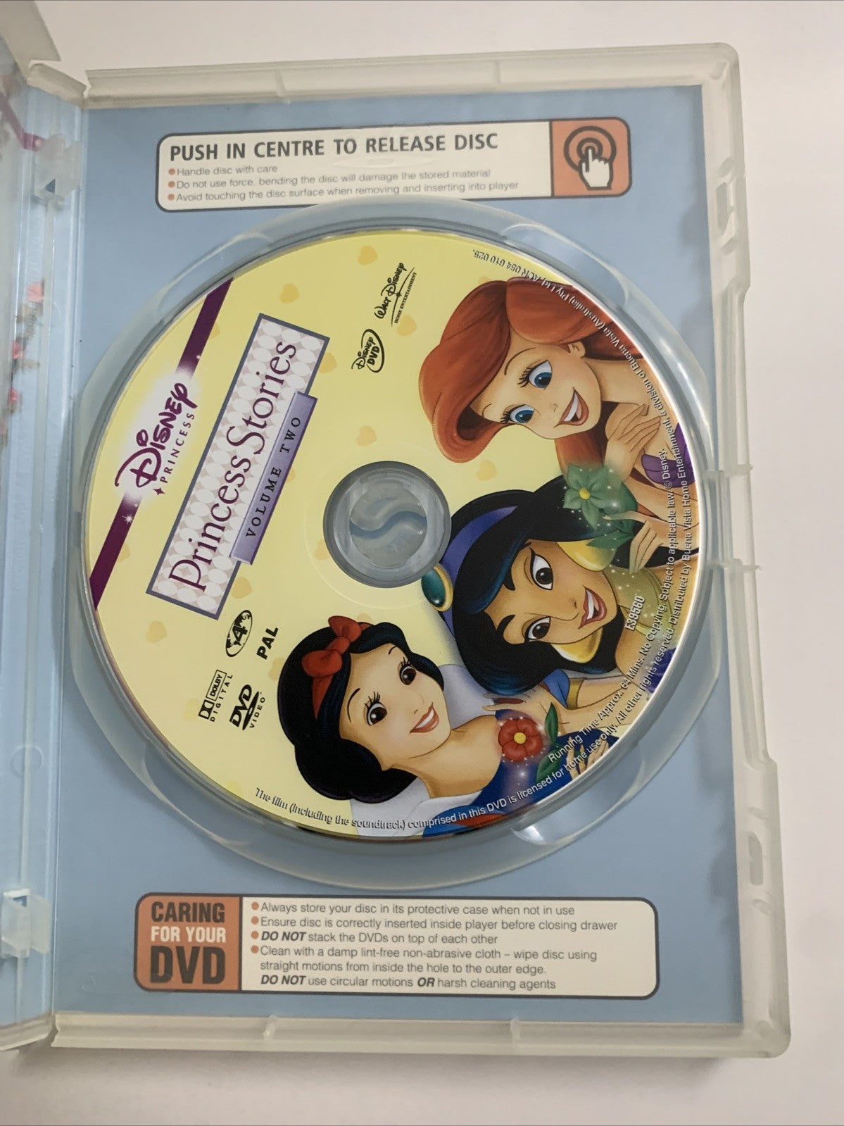 Princess Stories: Tales of Friendship : Vol 2 (DVD, 2005) Disney Region 4